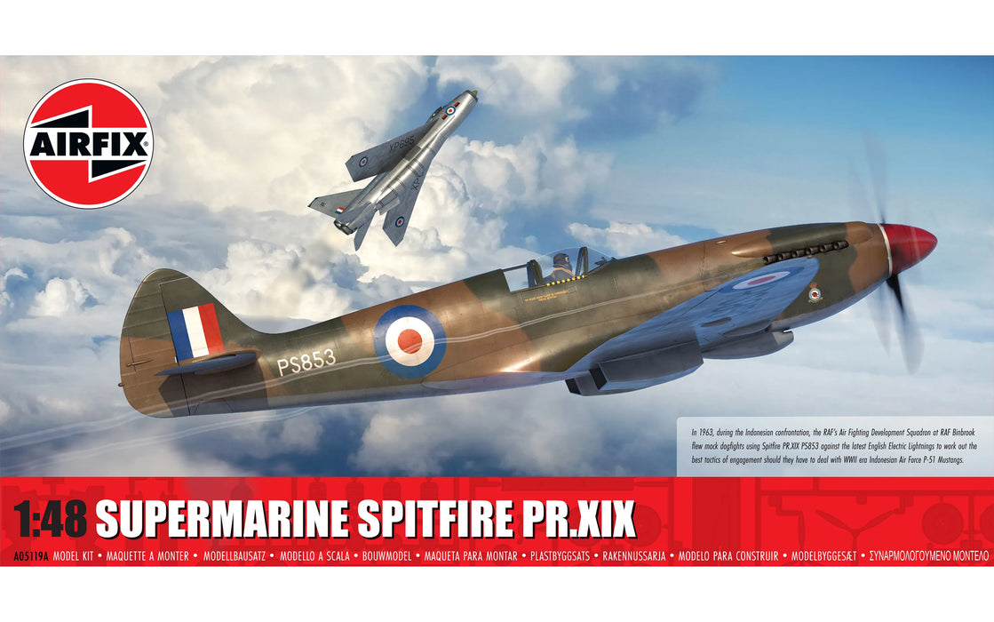 AIRFIX Models A05119 1/48 Supermarine Spitfire PR.XIX Model Aircraft Kit