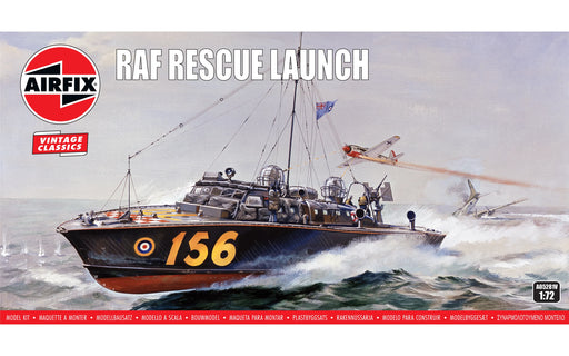AIRFIX Models A05281V 1/72 RAF Rescue Launch Boat Model Kit