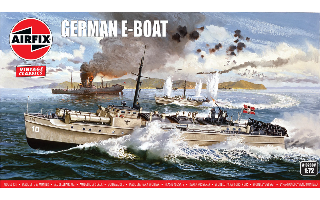 AIRFIX Models A10280V 1/72 German E-Boat Model Kit