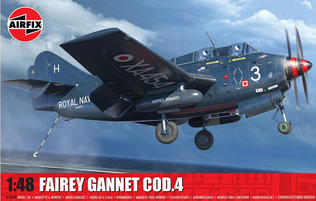 AIRFIX Models A11009 1/48 Fairey Gannet COD.4 Model Aircraft Kit