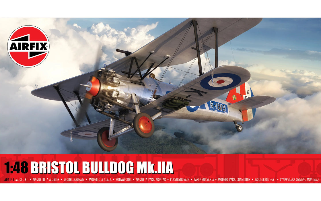 AIRFIX Models A05145 1/48 Bristol Bulldog Mk.IIA Model Aircraft Kit