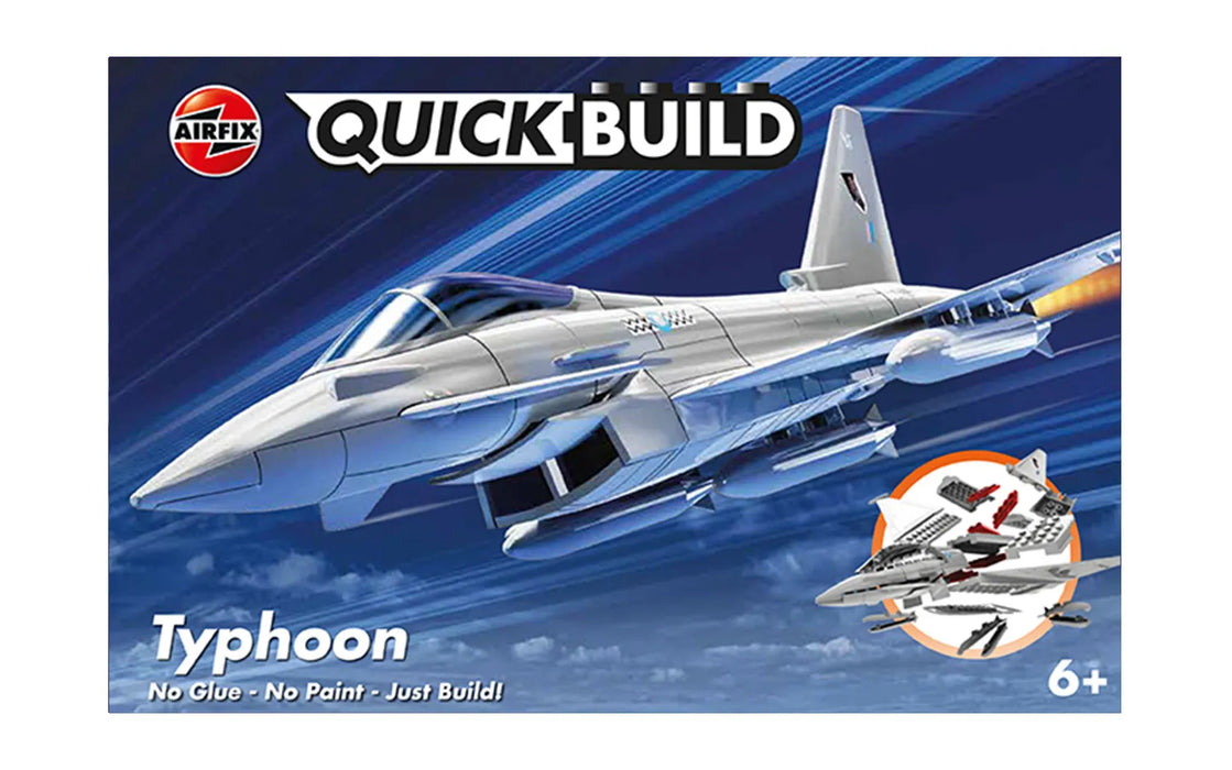 AIRFIX Models J6002 Quick Build Typhoon Fighter (Snap)