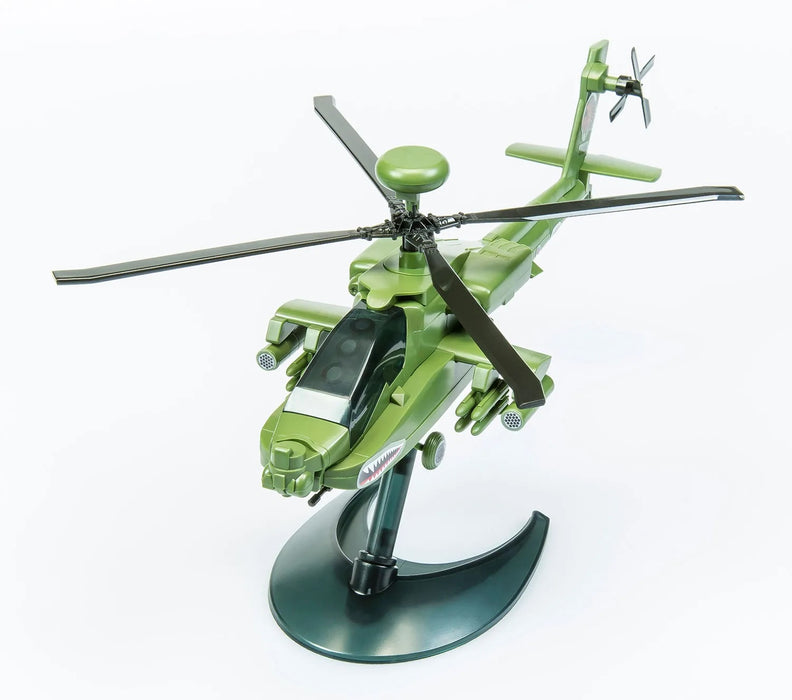 AIRFIX Models J6004 Quick Build Apache Helicopter (Snap)
