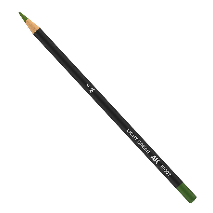 AK Interactive 10007 Weathering Pencils - Light Green (Box of 5)