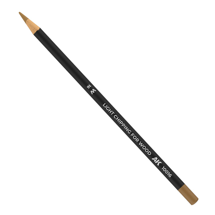 AK Interactive 10016 Weathering Pencils - Light Chipping for Wood (Box of 5)