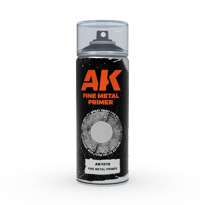 AK Interactive 1016 Fine Metal Primer Lacquer Spray 150ml