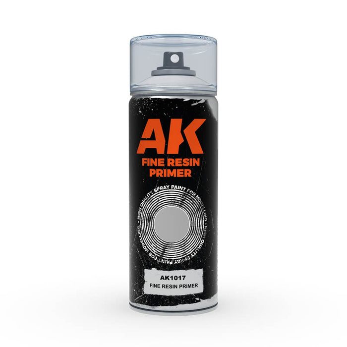 AK Interactive 1017 Fine Resin Primer Lacquer Spray 150ml