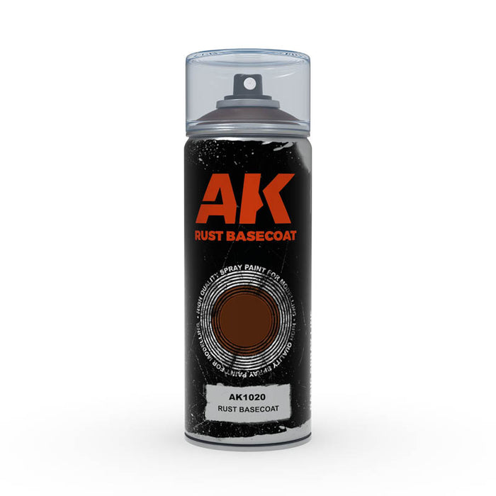 AK Interactive 1020 Rust Basecoat Lacquer Spray 150ml