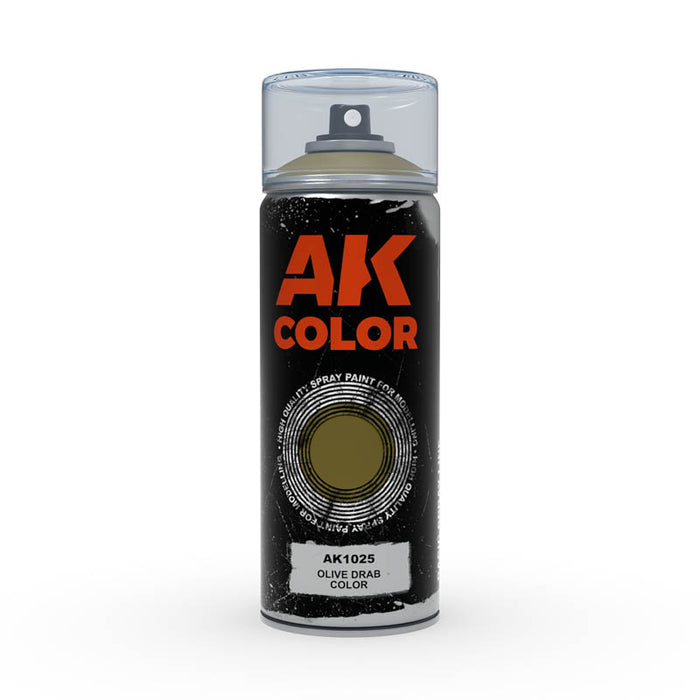 AK Interactive 1025 Olive Drab Lacquer Spray 150ml