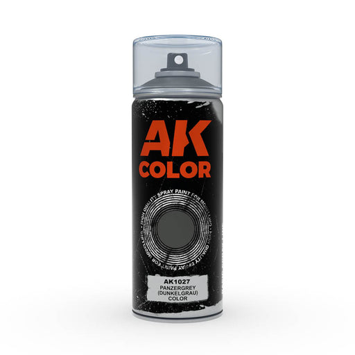AK Interactive 1027 Panzer Grey (Dunkelgrau) Lacquer Spray 150ml