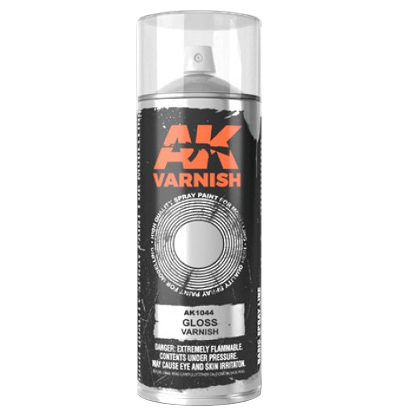 AK Interactive 1044 Gloss Varnish Lacquer Spray 400ml