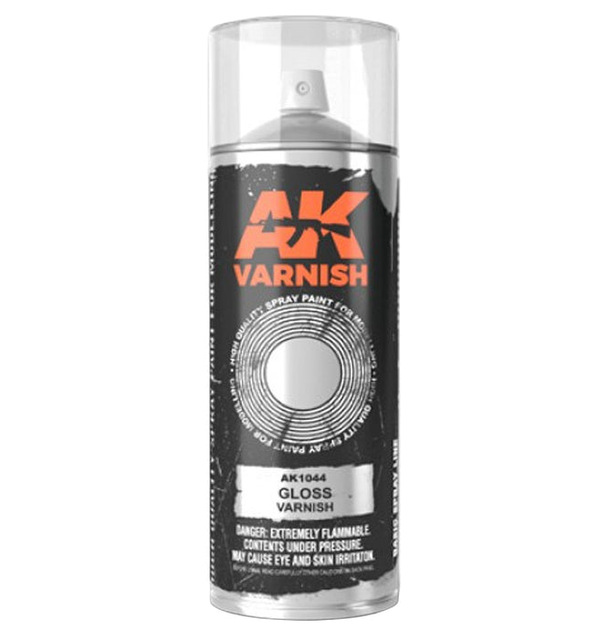 AK Interactive 1044 Gloss Varnish Lacquer Spray 400ml