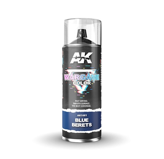 AK Interactive 1051 Wargame Color: Blue Berets Spray 400ml