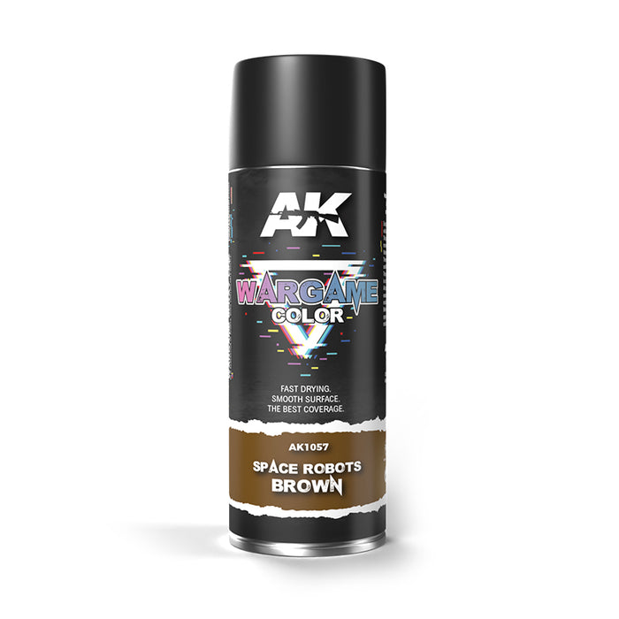 AK Interactive 1057 Wargame Color: Space Robots Brown Spray 400ml