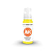 AK Interactive 11049 Fluorescent Yellow 3G Acrylic Paint 17ml Bottle