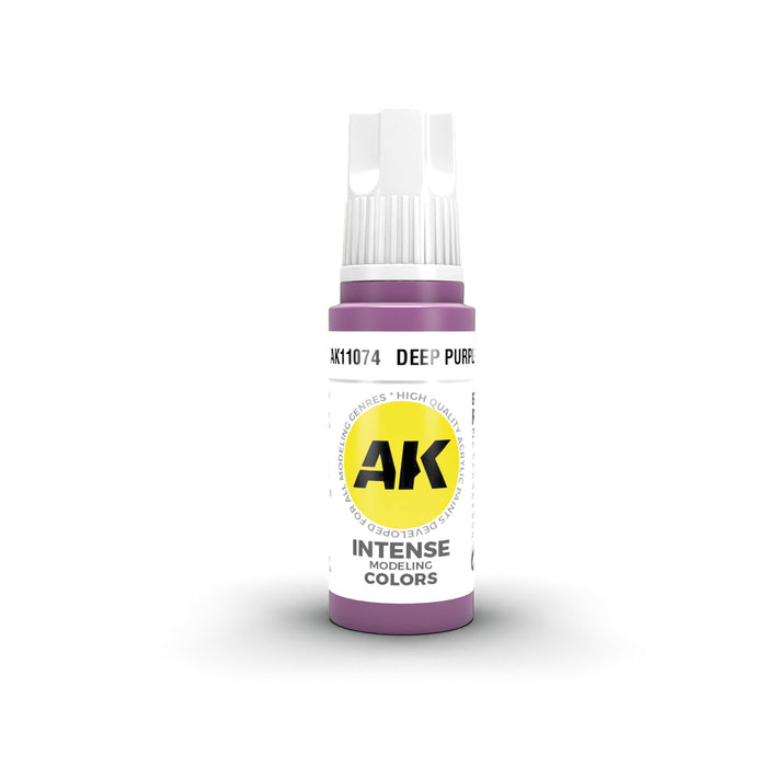 AK Interactive 11074 Deep Purple Intense 3G Acrylic Paint 17ml Bottle