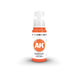 AK Interactive 11081 Fluorescent Orange 3G Acrylic Paint 17ml Bottle