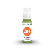 AK Interactive 11137 Lime Green 3G Acrylic Paint 17ml Bottle