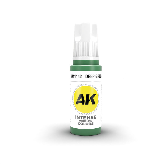 AK Interactive 11142 Deep Green 3G Acrylic Paint 17ml Bottle