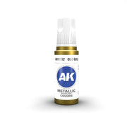 AK Interactive 11192 Old Gold Metallic 3G Acrylic Paint 17ml Bottle