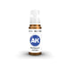 AK Interactive 11195 Rusty Brass Metallic 3G Acrylic Paint 17ml Bottle