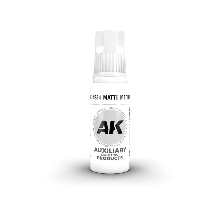 AK Interactive 11234 Matte Medium 3G Acrylic Paint 17ml Bottle