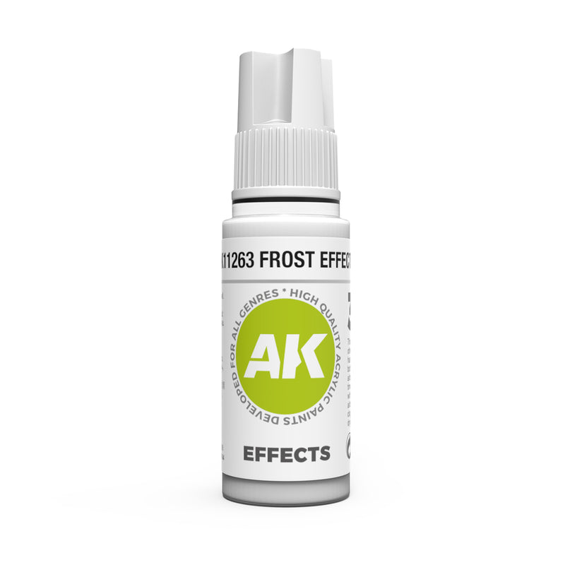 AK Interactive 11263 Frost Effect 3G Acrylic Paint 17ml Bottle