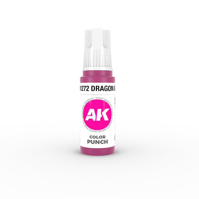 AK Interactive 11272 Color Punch: Dragon Blood 3G Acrylic Paint 17ml Bottle