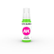 AK Interactive 11275 Color Punch: Slime Green 3G Acrylic Paint 17ml Bottle