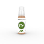AK Interactive 11340 AFV Series: N°13 Desert Sand FS30279 3G Acrylic Paint 17ml Bottle