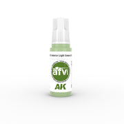 AK Interactive 11345 AFV Series: APC Interior Light Green FS24533 3G Acrylic Paint 17ml Bottle
