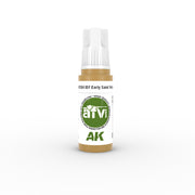 AK Interactive 11354 AFV Series: IDF Early Sand Yellow 3G Acrylic Paint 17ml Bottle