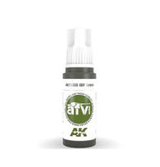 AK Interactive 11355 AFV Series: IDF Green 3G Acrylic Paint 17ml Bottle