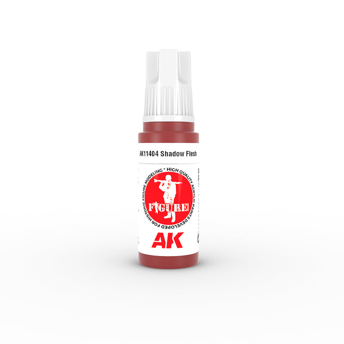 AK Interactive 11404 Figures Series: Shadow Flesh 3G Acrylic Paint 17ml Bottle