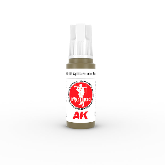 AK Interactive 11414 Figures Series: Splinter Pattern Base 3G Acrylic Paint 17ml Bottle
