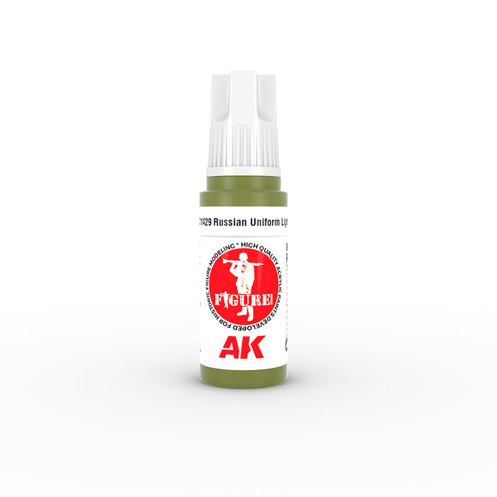 AK Interactive 11429 Figures Series: Russian Uniform Lights 3G Acrylic Paint 17ml Bottle