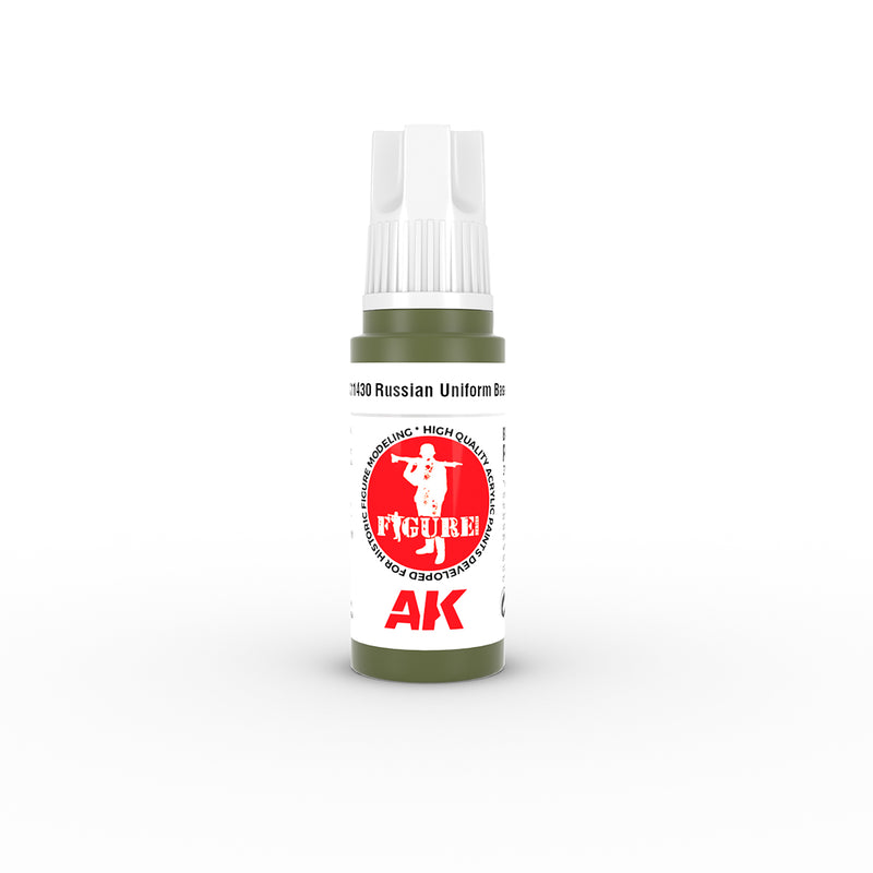 AK Interactive 11430 Figures Series: Russian Uniform Base 3G Acrylic Paint 17ml Bottle