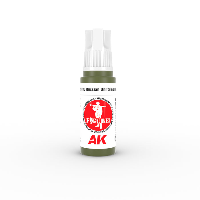 AK Interactive 11430 Figures Series: Russian Uniform Base 3G Acrylic Paint 17ml Bottle