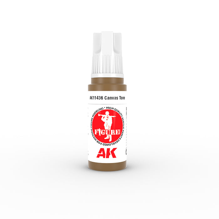AK Interactive 11436 Figures Series: Canvas Tone 3G Acrylic Paint 17ml Bottle