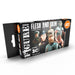 AK Interactive 11621 Figures Series: Flesh & Skin 3G Acrylic Paint Set (6 Colors)