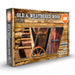 AK Interactive 11673 Old & Weathered Wood Vol.1 3G Acrylic Paint Set (6 Colors)