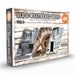 AK Interactive 11674 Old & Weathered Wood Vol.2 3G Acrylic Paint Set (6 Colors)