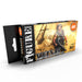 AK Interactive 11682 Figures Series: Vietnam Green & Camouflage 3G Acrylic Paint Set (6 Colors)