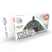 AK Interactive 11734 Air Series: WWII US Aircraft Interior 3G Acrylic Paint Set (6 Colors)