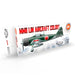 AK Interactive 11737 Air Series: WWII IJN Aircraft 3G Acrylic Paint Set (8 Colors)