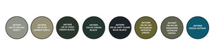 AK Interactive 11737 Air Series: WWII IJN Aircraft 3G Acrylic Paint Set (8 Colors)
