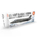 AK Interactive 11744 Air Series: USN & USMC Modern Aircraft & Helicopter 3G Acrylic Paint Set (8 Colors)
