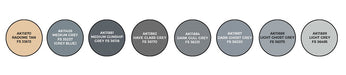 AK Interactive 11744 Air Series: USN & USMC Modern Aircraft & Helicopter 3G Acrylic Paint Set (8 Colors)
