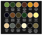 AK Interactive 11759 WWII German Uniforms 3G Acrylic Paint Set (18 Colors)