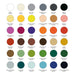 AK Interactive 11782 Wargame: Paint It All Box 3G Acrylic Set (36 Colors) with Brushes & Mat
